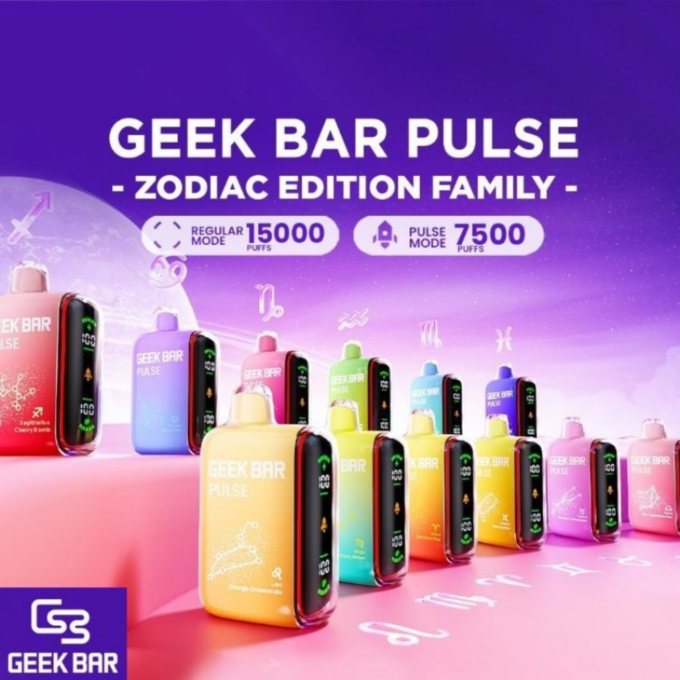 Geek Bar Pulse Vape小火箭｜美國大牌一次性電子煙